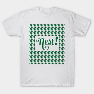 Nest! Letters Art T-Shirt